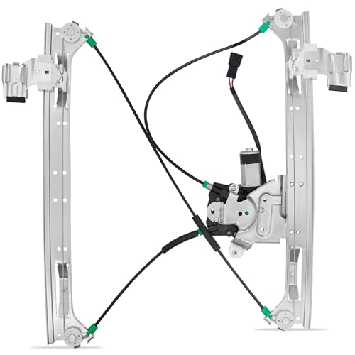 Image of BDFHYK 741-691 Power Window Regulator with Motor Front Right, Compatible with Buick Rainier, Chevrolet Trailblazer EXT, GMC Envoy XL XUV, Isuzu Ascender, Oldsmobile Bravada, Saab 9-7x 2004-2008