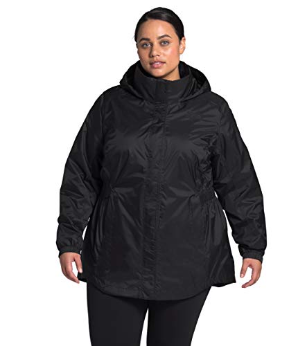 The North Face Women's Plus Resolve Parka II, TNF Black, 1X