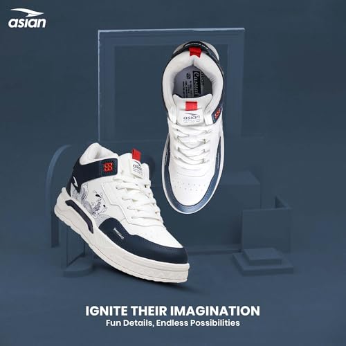 Image of ASIAN Nexus-11 Men's Printed Sneakers Stylish, Comfortable for College Travel and Daily Use