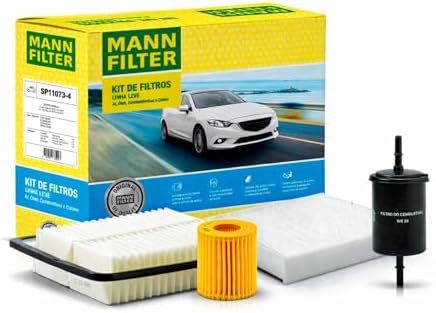 MANN-FILTER Kit 4 Filtros Manutenção Toyota Corolla SP 1 1073-4