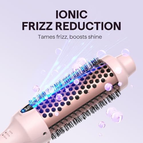 image for Wavytalk Updated Version Thermal Brush, 1.5 Inch Negative Ion Blowout 