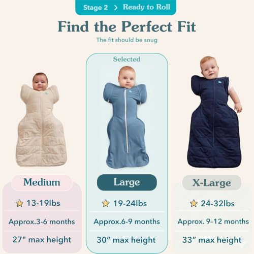 Image of Love to Dream Swaddle Up Transition Swaddle, Patented Zip-Off Wings