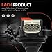 A-Premium Engine Ignition Coil Pack Compatible with Volvo C30 2007-2013, C70 2006-2013, S40 2004-2012, S60 2004-2016, V50 V60 V70 XC60 & More, 2.4L 2.5L