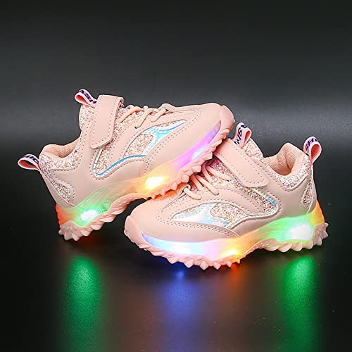 Spring Summer Boys Girls Sports Sneakers Toddler Infant Baby Casual Tennis Light Up Platform Tennis Shoes Toddlers4