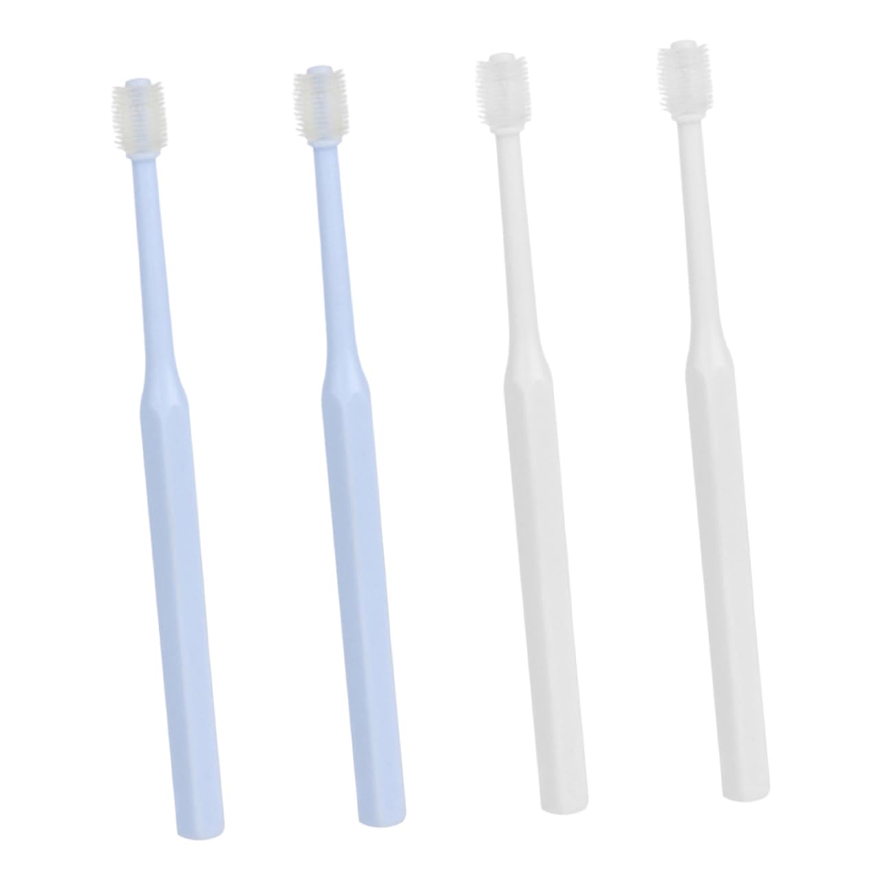 FOMIYES Lot De 3 Brosses À Dents Ergonomiques Pour Chiens Et Chats Accessoires Portables Pour Animaux De Compagnie Brosse De Nettoyage Buccal 4 Pièces X 3