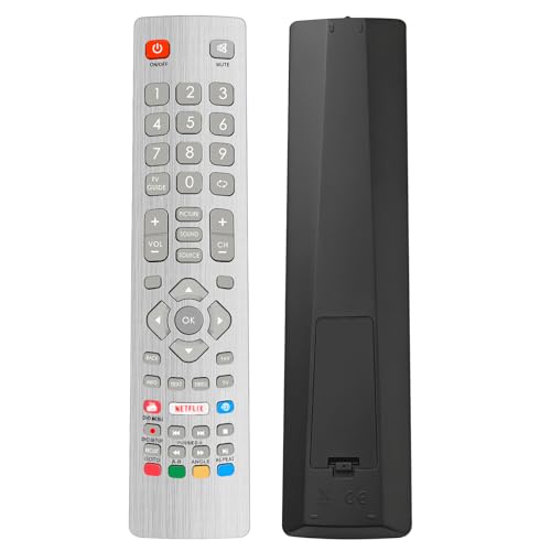 Replacement Sharp TV Remote Control Universal Remote Control for Sharp Aquos TV with 2 Shortcuts Button No Setup Required
