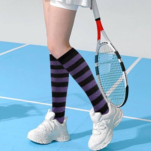 Image of Knee High Socks for Women, Long Tall Knee Tube Socks