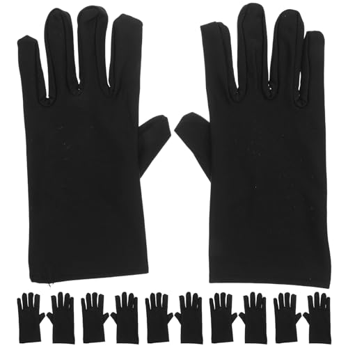 Guantes de algodón fino COLLBATH flexibles para manipular vidrios delicados
