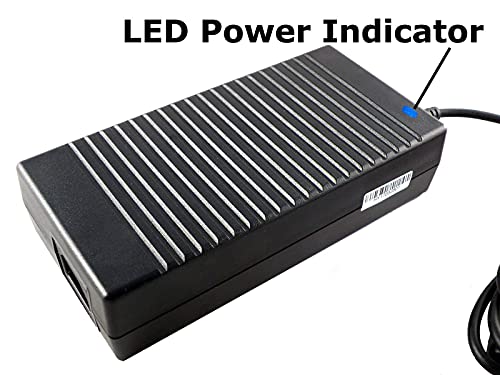 180Wt4 Ac Adapter Charger Compatible With Evoo Gaming Laptop 15" Eg-Lp5, Eg-Lp5-Bk, Eg-Lp4, Eg-Lp4-Bk; Evoo Eg-Lp10 Gaming Laptop 15.6" Eg-Lp10-Bk #TOP3
