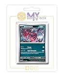 Certaines cartes supplémentaires inclues peuvent faire partie d'une série Pokémon différente de la série de la carte principale de ce coffret.