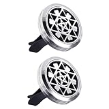 SUPVOX 2 Piezas Difusor De Aceite De Coche Ambientador De Coche Difusor De Aire Del Coche Purificador De Aire Para Ventilación Purificador De Aire Del Coche Che Xiang Salida De Aire