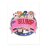 ステッカー アラレちゃん シール 防水 おしゃれ 人気 周辺 ノートパソコン パソコン スケートボード 荷物 スーツケース ギター 水筒 自転車 バイク ヘルメットなど用