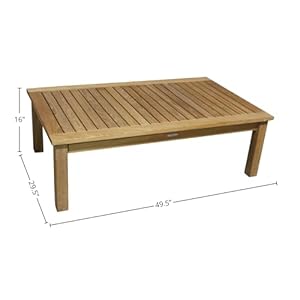 Atlantic Teak Coffee Table Natural