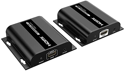 Extensor HDMI sobre cable CAT5 CAT6 hasta 60 metros para duplicar pantalla