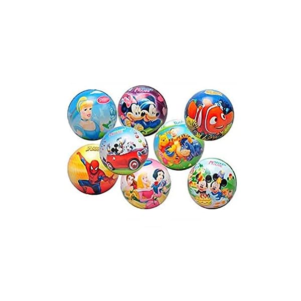 Cartoon Character Soft Foam Sponge Balls (Softball Mini Pack of 2)
