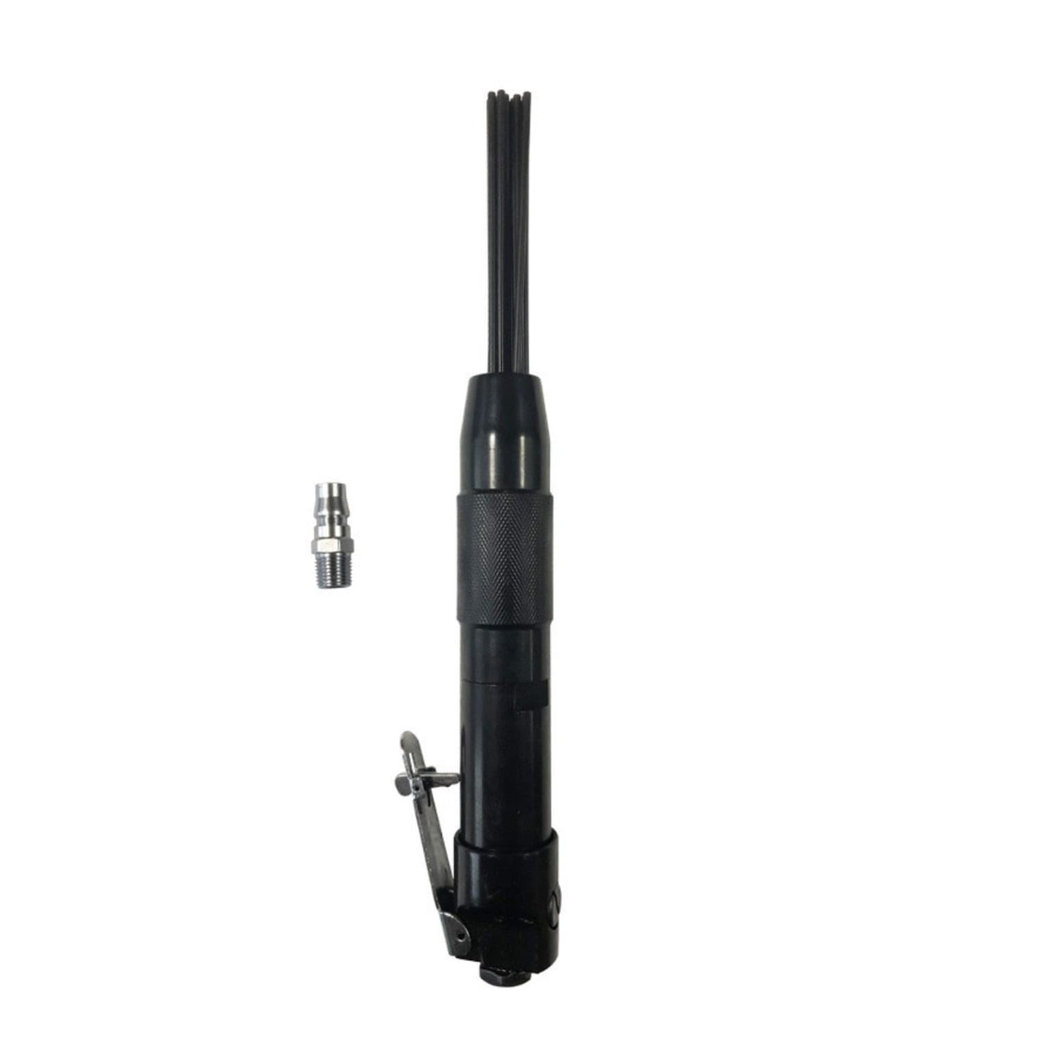 Deep Groove Cleaning Rust Paint Removal Tool High Speed Pneumatic Needle Scaler Wear Resistant Steel Air Needle Scaler Compact Design for Welders-image-36