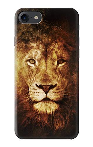 Étui iPhone 8 antichoc avec motif lion housse silicone flexible