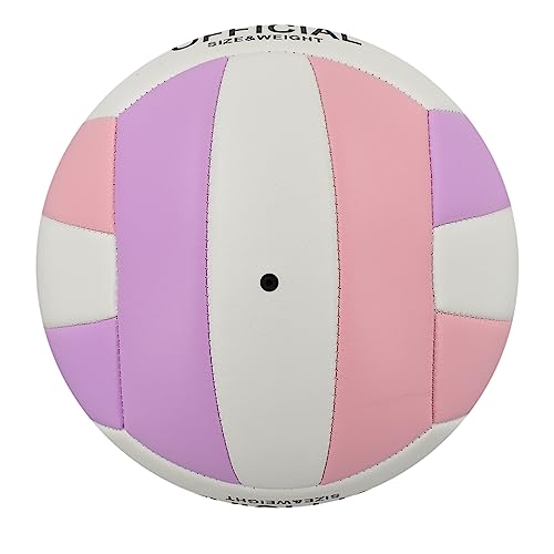 Senston Volleyball mit Pumpe Größe 5, Wasserfest Softball Ball für Anfänger, Outdoor Beachvolleyball für Beach, Pool und Strand