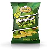 Bananes vertes - Sachet individuel de 65 g - Saveur salée - Fabriqué à partir de banane verte fra...