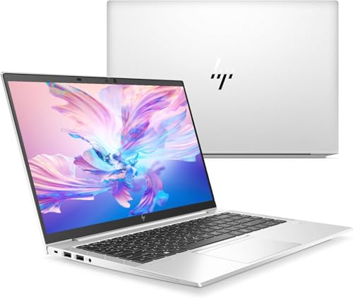 Image of HP EliteBook 845 G7 14" Laptop – AMD Ryzen 7 PRO 4750U, 16GB RAM, 256GB NVMe SSD, Windows 11 Pro - Silver (Renewed)