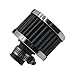 12mm Universal Mini Breather Filters (2-4 Pack) – High Flow Air Intake Filters for Motorcycle, Car, ATV Crankcase Vent & Cold Air Intake – Washable & Reusable(Red)
