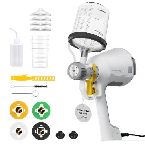 InoKraft Drizzle X Electric Spray Paint Gun for Automotive Spot Refinishing