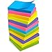 OHOME Sticky Notes - 12 Pads, 3”x3” - Colorful Self-Stick Post Notes Bulk - Office Desk Accessories | Teacher Classroom Must Haves,Aesthetic School Supplies for Home,Valentines Day Gifts