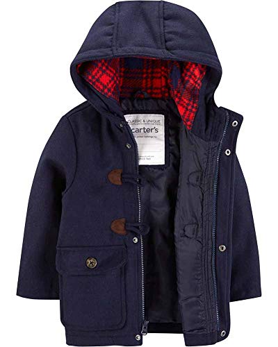 Carter's Baby Boys' Infant Faux Wool Toggle Jacket2