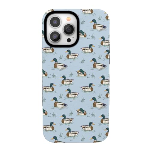 Casely iPhone 13 Pro Max Case | Blue Mallard & Co. | The Boyfriend Collection | Bold Protective Design | Compatible with MagSafe