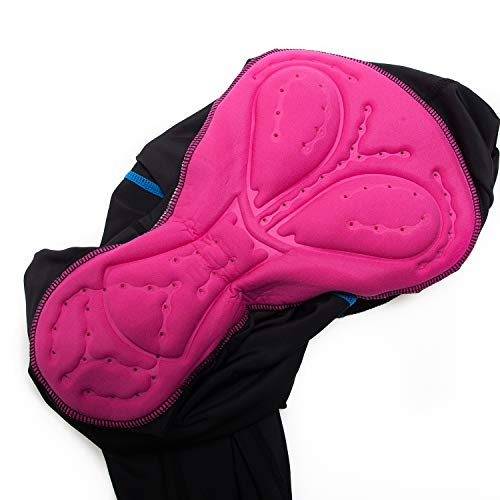 Weimostar Conjunto feminino de camisa de ciclismo de manga comprida para primavera outono 3D acolcho