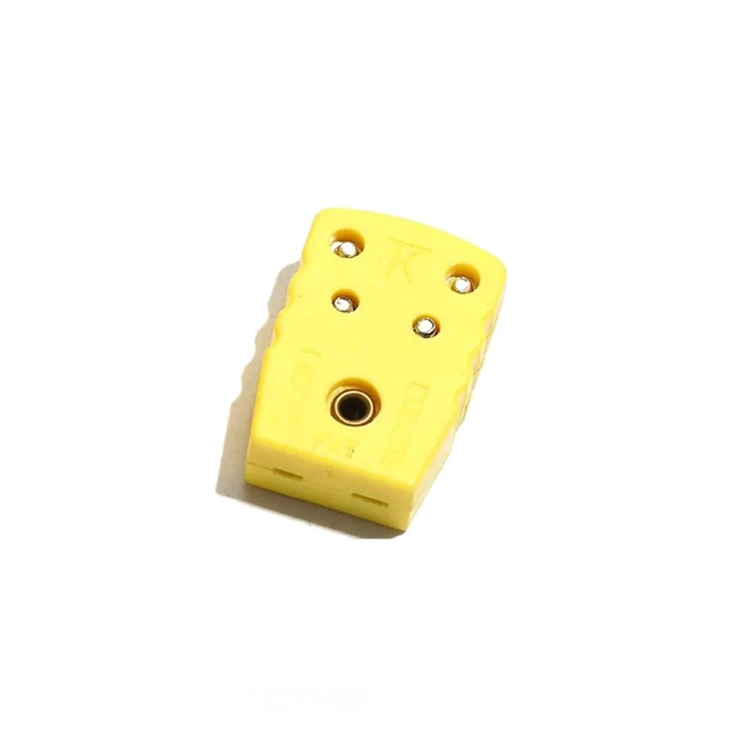 Universal Therm Ocouple Male Female Mini Plugs Type K T N R U Socket High Temperature Test Connector 5Pcs(K Type Plug)