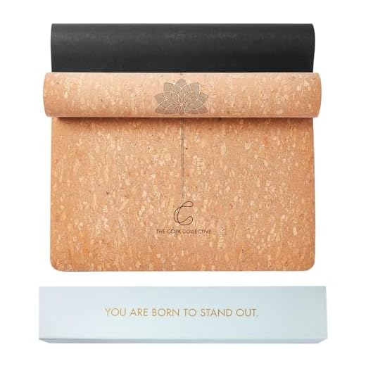 CorkTec Non Toxic Non Slip Thick Cork Yoga Mat with Eco-Friendly Organic/Vegan Cork, Great Men/Women/Kid Yoga Mat, Chemical Free 4MM 72”x24” The Cork Collective (Arizona Cork + Natural Rubber)