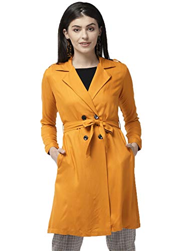 Image of Style Quotient Women's Rayon Mid-Thigh Jacket
