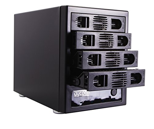 Gabinete RAID 4 Bahías para Discos 2.5" y 3.5" USB 3.0 miniatura 2