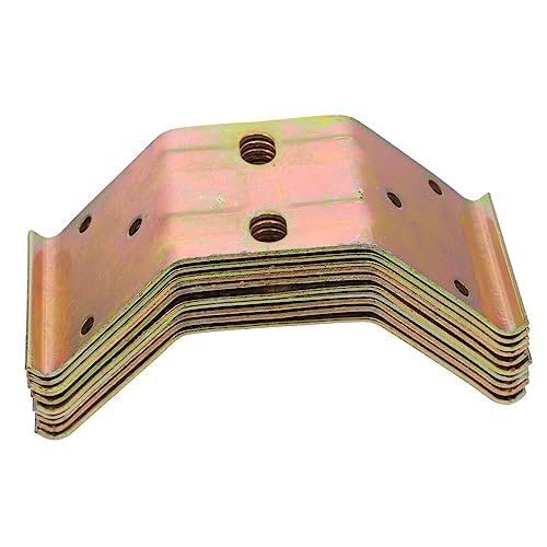 Uonlytech Lot De 10 Connecteurs Dangle Robustes En Fer Galvanisé Pour Meubles Installation Facile Et Robuste