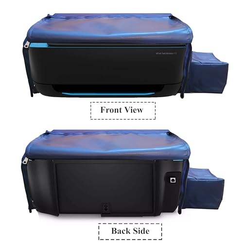 Protectio Dust Proof Washable Chain Printer Cover for HP 310, 315, 316, 319 All-in-One Ink Tank Wireless Colour Printers Blue 2