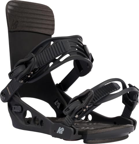 K2 Meridian Womens Snowboard Bindings, Black, M