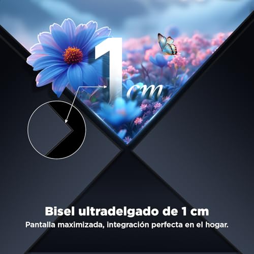 Miniatura 6 de Nothingprojector Pantalla De Proyección 92 Pulgadas Para Proyector De Tiro Ultracorto, Alr Clr, Marco Fijo 16:9, 4k 8k Uhd, Montaje En Pared, 95 Rechazo De Luz Ambiental, Black Series