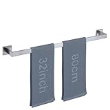 LANC Toalleros largos de 32 pulgadas para baño, A8804BN-8P1