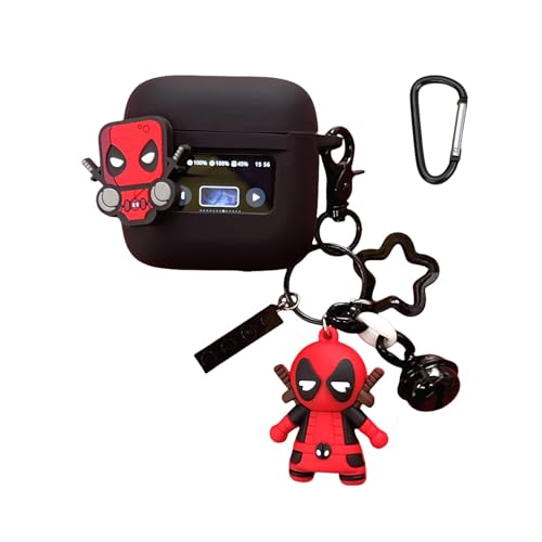 QAZDTYY JBL TOUR PRO2/3�P�[�X�ɓK������ �J�o�[ ���� �C���z���P�[�X �L�����N�^�[ TPU�f�� �ϏՌ� �S�ʕی� [�J���r�i�t��] (TOUR PRO 2,03)