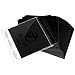 EZ Craft USA Permanent Glossy Black Vinyl Sheets Better Than Vinyl Rolls 12