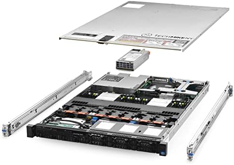 TechMikeNY Server 2X E5-2670 2.60Ghz 16-Core 32GB H710 Rails PowerEdge R620 (Renewed)