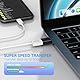 4er-Pack USB-C-zu-USB-Adapter, mit 2 Typ-C-Stecker-auf-A-Stecker-Adapter & 2 USB-C-Stecker-auf-USB-Buchse-Adapter, kompatibel mit Apple Watch, iPhone 16 Pro Max 16Pro 16Plus 16, AirPods - Schwarz