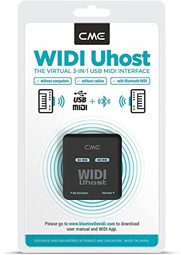 CME WIDI Uhost - Draadloze USB MIDI-interface Bluetooth 5 - Ultra Low Latency 3-in-1 Bluetooth MIDI-interface voor USB… - Image 8