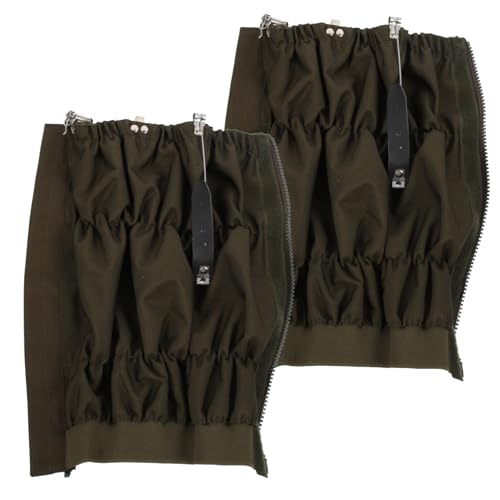 minkissy 2pcs Protective Pads for Outdoor Sports Gaiters for Hiking Climbing More Flexible Multipurpose Cover for Knee