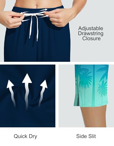 Deerose Women Capris Pants Quick Dry Beach Swimming Pants with Pockets2