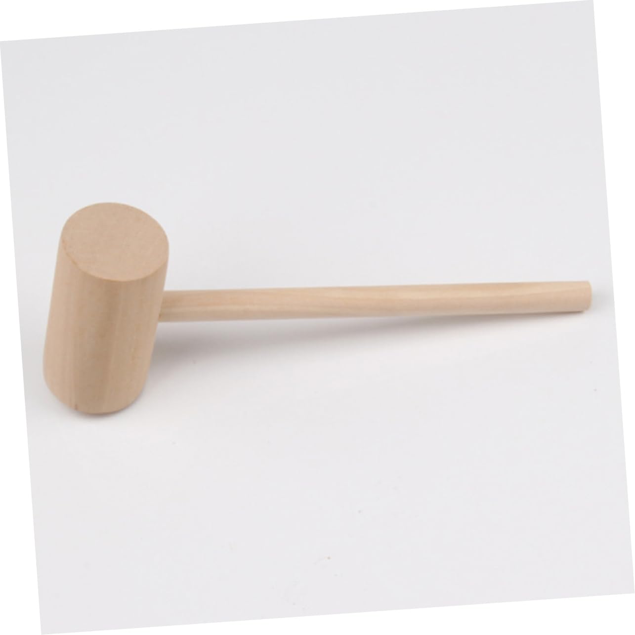 DECHOUS Wooden Mini Mallet Set of 3 for Cake Lobster Made from Solid Wood Compact for and Girls