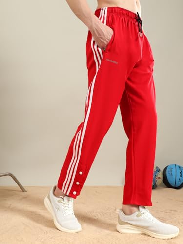 Image of bearbrother Mens Regular Fit Solid Trackpant