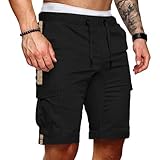 Caratteristiche: Design funzionale cargo con tasche tattiche e stile militare, ideali per un uso sportivo attivo e per il trekking all'aperto.