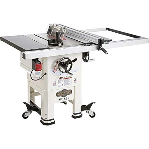 Shop Fox W1837 10" 2 hp Hybrid Table Saw Cover